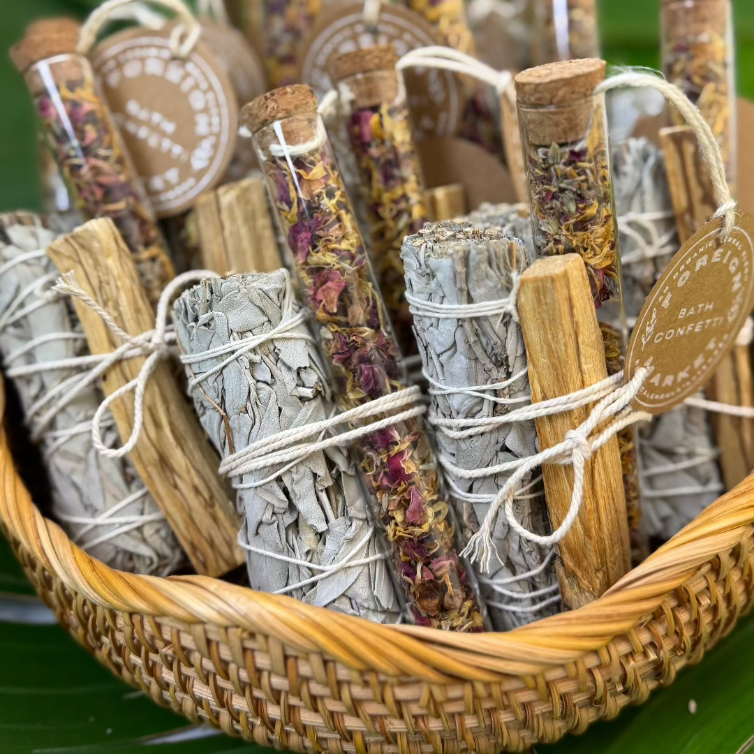 Palo Santo/Sage/Floral Bath Confetti Bundle